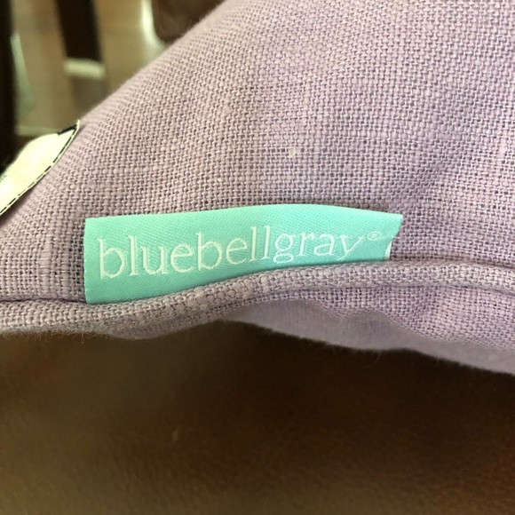 Bluebellgray pastel lilac purple throw pillow - Picture 6 of 9